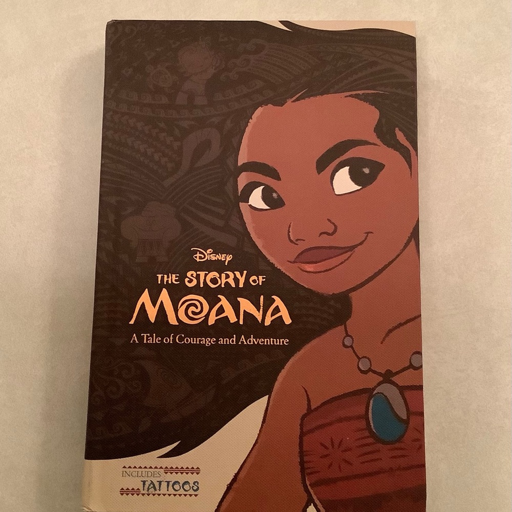 Disney The Story of Moana book.